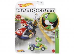 Hot Wheels: Mario Kart Yoshi 1/64 - Mattel