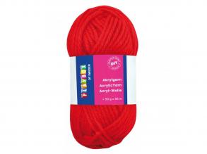 PlayBox: Acrylgarn 50g rot