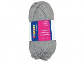 PlayBox: Acrylgarn 50g grau