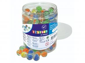 PlayBox: Transparentes Murmel-Set 150 Teile