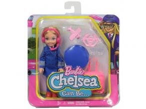 Barbie: Chelsea Pilot Karriere Puppe 15cm - Mattel