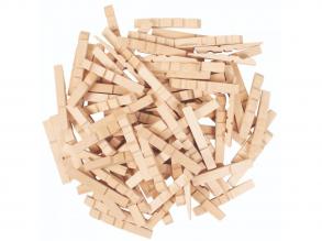 PlayBox: Holz-Wäscheklammer-Set 250 Stück