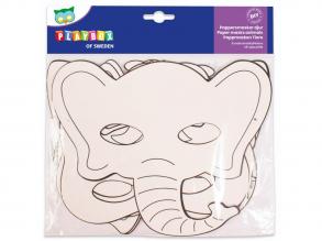 PlayBox: 16-teiliges Papiermasken-Set für Tiere