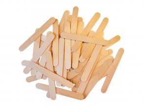 PlayBox: Holzspatel-Set mit 500 Teilen 15x1,8cm