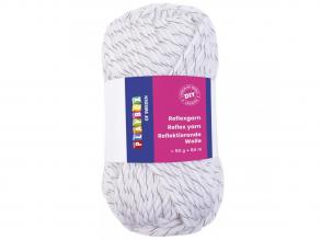 PlayBox: Weißes Strickgarn 50gr