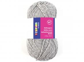 PlayBox: Graues Strickgarn 50gr