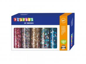 PlayBox: Glitzerkleber-Set 6-teilig