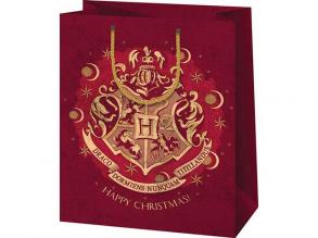 Harry Potter: Hogwarts-Wappen exklusive mittelgroße Geschenktasche 18x10x23cm