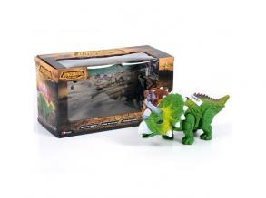 Elementarer Triceratops Figur mit Licht 25cm