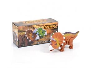 Triceratops Dinosaurierfigur mit Lichteffekten