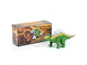 Stegosaurus grüne Dinosaurierfigur mit Lichteffekten