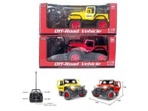 RC Jeep Wrangler ferngesteuerter SUV in zwei Farbvarianten 1/18