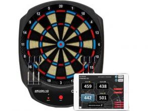 Arcadia 4.0 Dartscheibe mit App und Zubehör