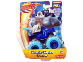 Flame and the Superheroes: Monster Engine Crushing Character Mini Car - Mattel