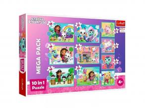 Gabis Puppenhaus 10 in 1 Puzzle Set - Trefl