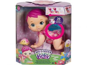 My Garden Baby: süßes Baby krabbelnde Schmetterlingspuppe 30cm - Mattel