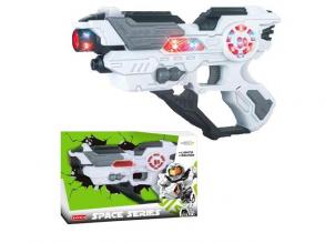 Super Space Grip Space Gun mit Licht und Sound 25cm in zwei Versionen