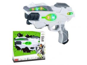 Super Space Space Gun mit Licht und Sound 30cm