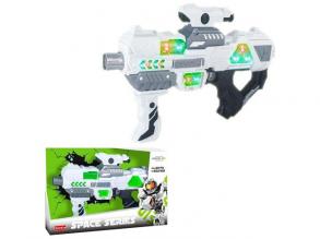 Super Space taktischer Griff und Zielfernrohr Space Gun mit Licht und Ton 40cm