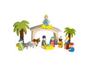 Nativity Scene Holz