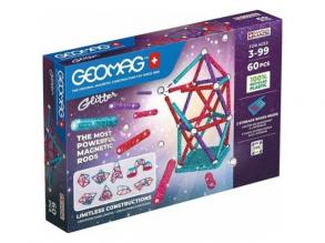 Geomag Glitter 60pcs magnetisches Bauspielzeug mit Glitter