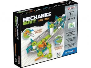 Geomag Mechanics: Schwerkraft-Rennbahn-Set - 67 Teile