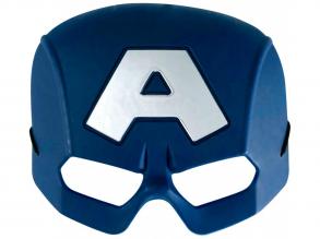 Captain America blaue Kindermaske