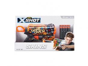 X-Shot: Excel Skins Menace Flux - Game Over Schwammpistole