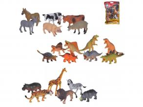 Tierfiguren-Set mit Bauernhof-, Dinosaurier- oder Dschungeltieren - Simba Toys