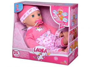 Baby Laura mit Stimme und Schnuller - Simba Toys