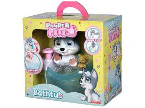 Pamper Petz: Husky in der Badewanne mit Windel - Simba Toys