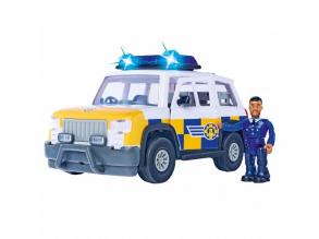 Feuerwehrmann Sam Polizeiauto mit Spielfigur