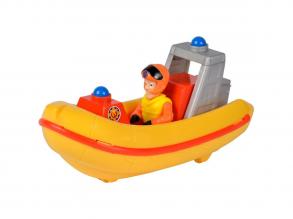 Feuerwehrmann Sam Rettungsboot mit Spielfigur Elvis