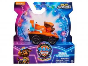 Paw Patrol The Super Movie: Pup Squad Racers mit Zuma Minifigur Fahrzeug - Spin Master