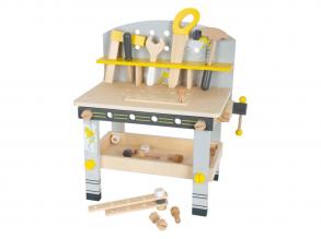 Small Foot - Holzwerkbank Compact Miniwob, 34dlg.