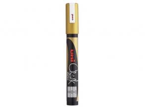 Uni Kreidemarker PWE-5M gold Flüssigkreide