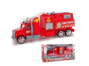 Feuerwehrauto mit Schwenkrädern in zwei Versionen 28cm