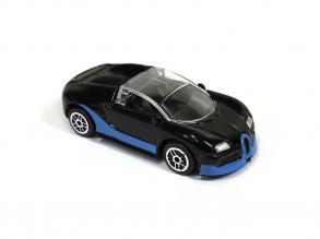 Sportwagen - Bugatti schwarz und blau