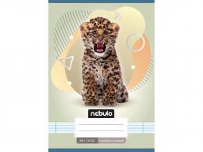 Nebulo: Needlepoint 1. Klasse Notizbuch A5 14-32 Tiere - Leopard