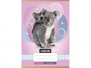 Nebulo: Koalas gemustertes kariertes Notizbuch A/5 27-32