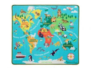 Rund um die Welt Spielmatte 100x90cm - Melissa & Doug