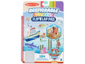 Melissa & Doug: Paw Patrol Adventure Cove Wiederverwendbare Stickerheftchen