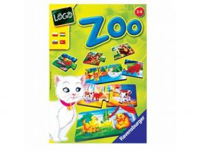 Logo Zoo Tiere und ihre Welpen Brettspiel - Ravensburger