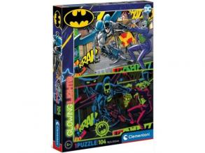 Batman fluoreszierend 104pcs puzzle - Clementoni