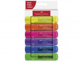 Faber-Castell: 1546 Neon fluoreszierend 6-teiliges Textmarker-Set