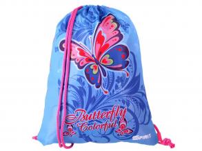 Spirit: Butterfly Schmetterling Turnbeutel, Sportbeutel 33x47cm