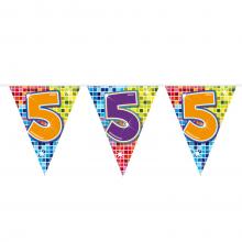 Mini Bunting Blocks 5 Jahre 3mtr.