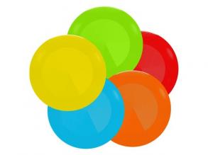 LENA: Runde Frisbee in verschiedenen Farben 22cm