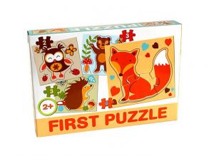 Waldtier Baby Puzzle - D-Toys