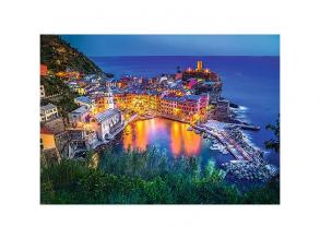 Vernazza in der Abenddämmerung 2000pcs Puzzle - Trefl